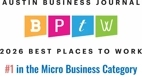 Austin Business Journal 1836 Property Management #1 in micro business category award